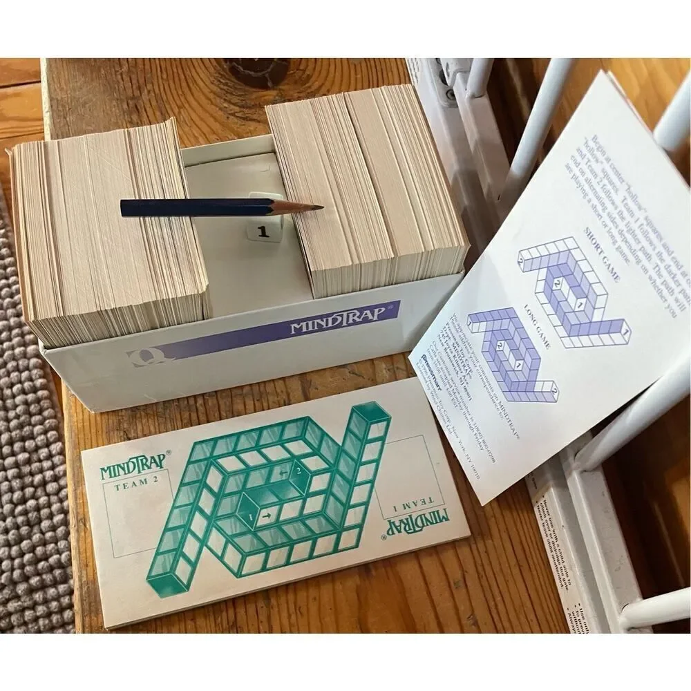 Vintage Mind Trap Game by Pressman